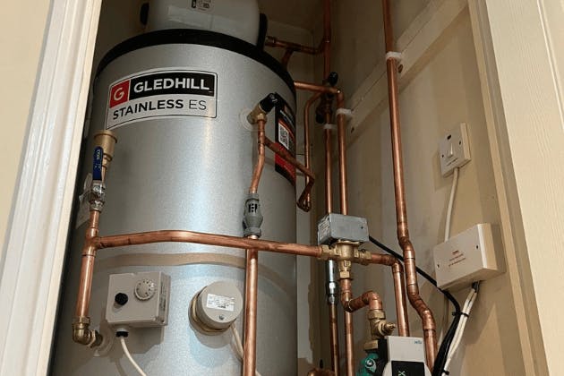 Hot Water Cylinder Installation